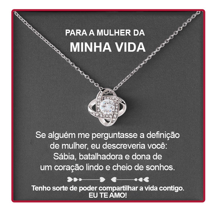 Colar de Prata 925 Com Rosa Real + Dedicação